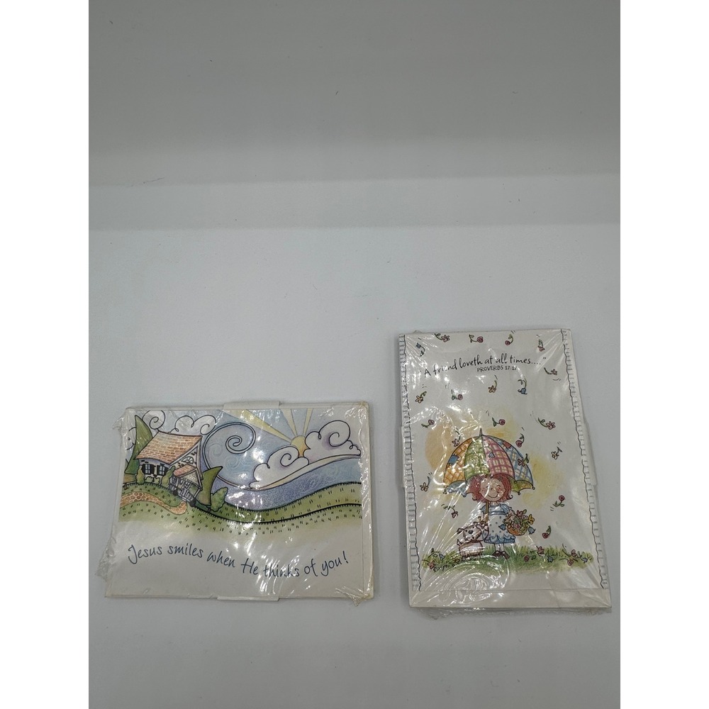 DaySpring Joyfully Yours Religious Blank Note Cards 2 Packs 16 Total Envelopes